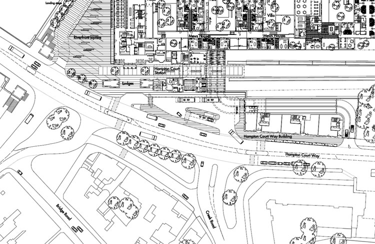 Hampton Court Cycle Plan