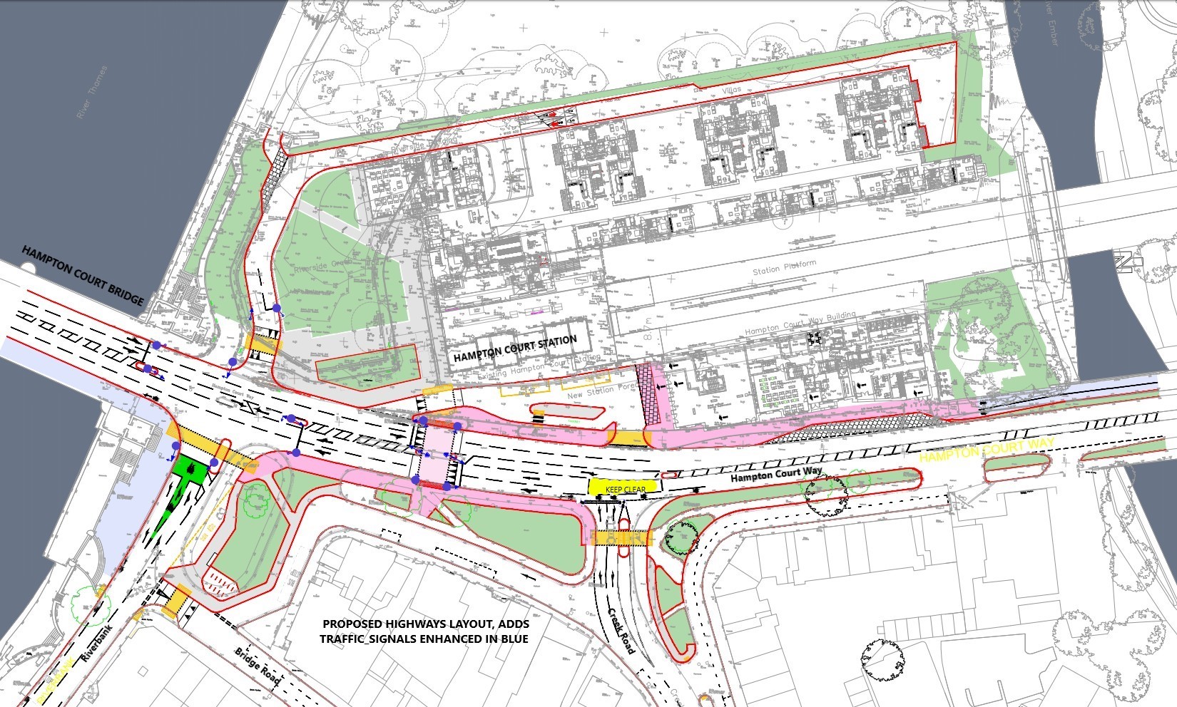 New Scheme Road Layout